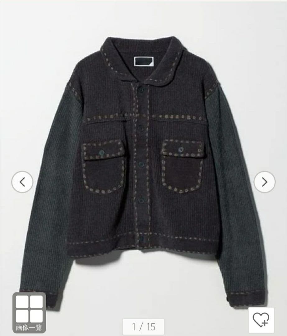 最終値下げ中【別注】PHINGERIN PG1KNIT DARK GLAY