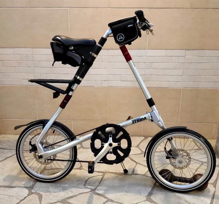 お*ぱ様 ストライダ　STRIDA ＬT 18インチスポーク　折りたたみ自転車