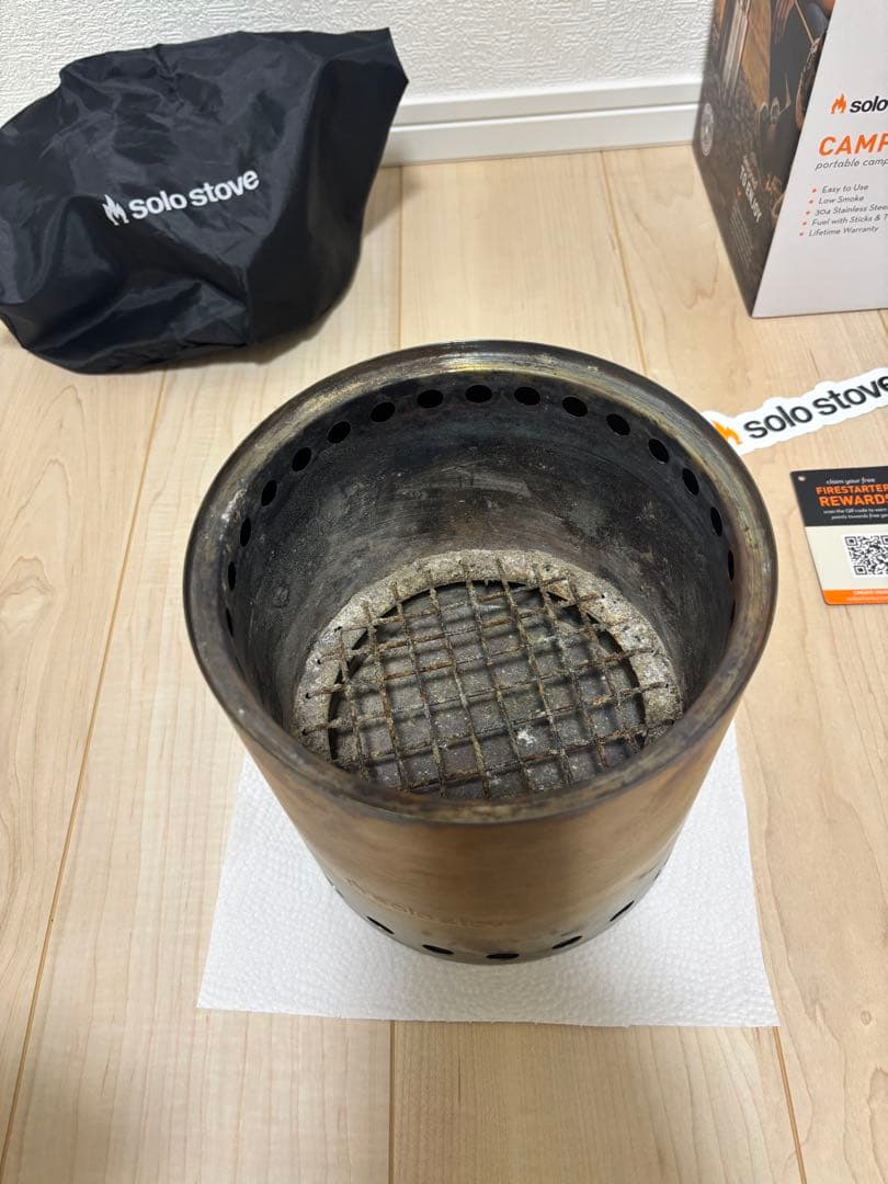値下げ　ソロストーブ　キャンプファイヤー