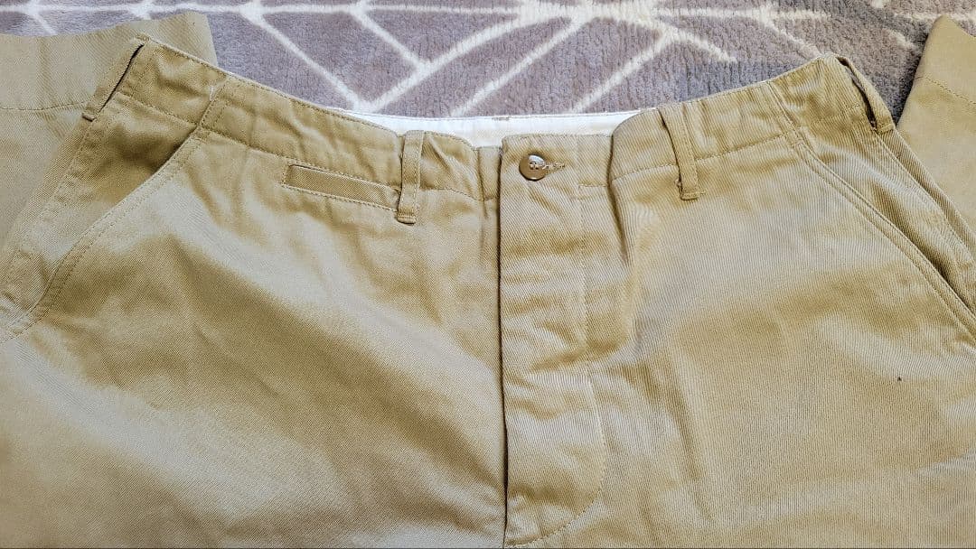ww2 米軍 チノ カーキ シャツ&ズボンセットアメリカ軍 レプリカ 中田商店