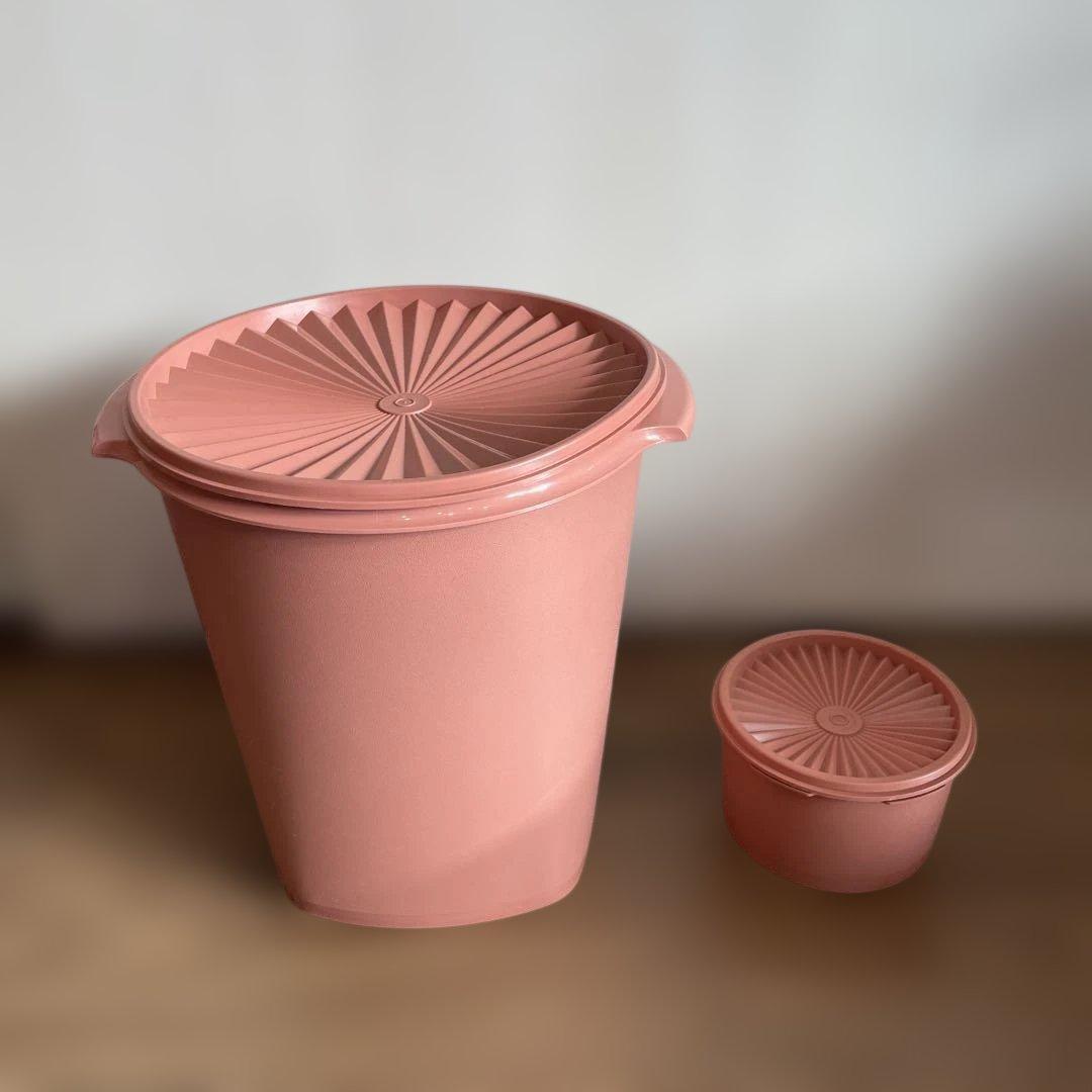 ★新品★昭和レトロ★タッパーウエア★マキシクィーンデコレーター★おまけ付★