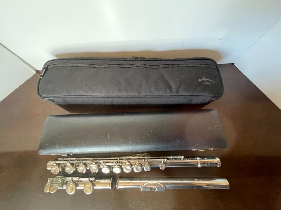 ムラマツ フルート 頭部管銀製モデル Ｅメカドーナツ付き！