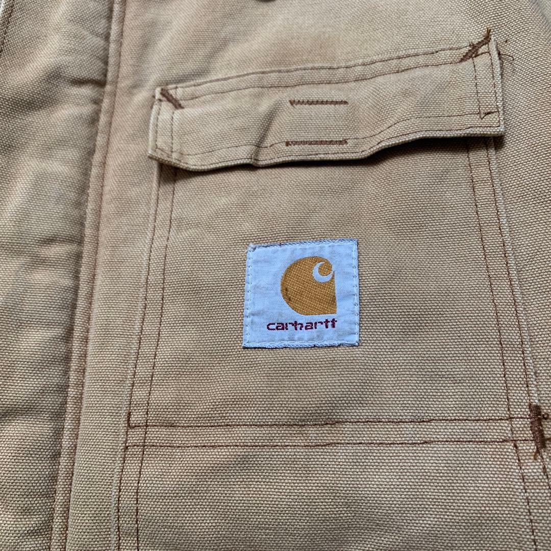 USA製＊星タグ 80's Carhartt トラディショナル コート 茶 XL