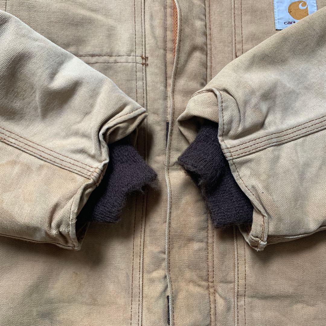 USA製＊星タグ 80's Carhartt トラディショナル コート 茶 XL