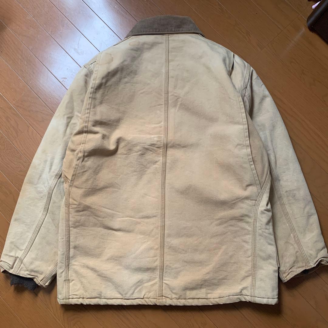 USA製＊星タグ 80's Carhartt トラディショナル コート 茶 XL
