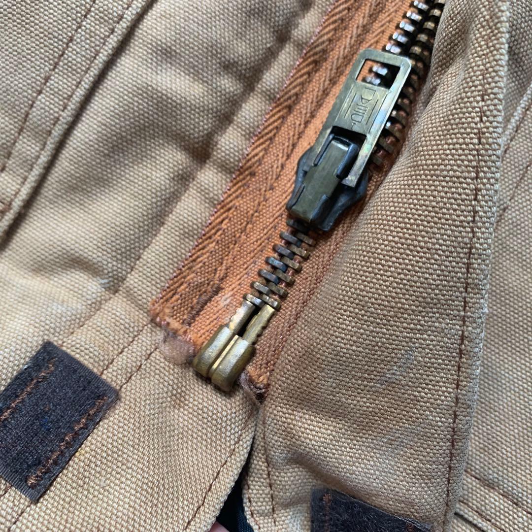 USA製＊星タグ 80's Carhartt トラディショナル コート 茶 XL