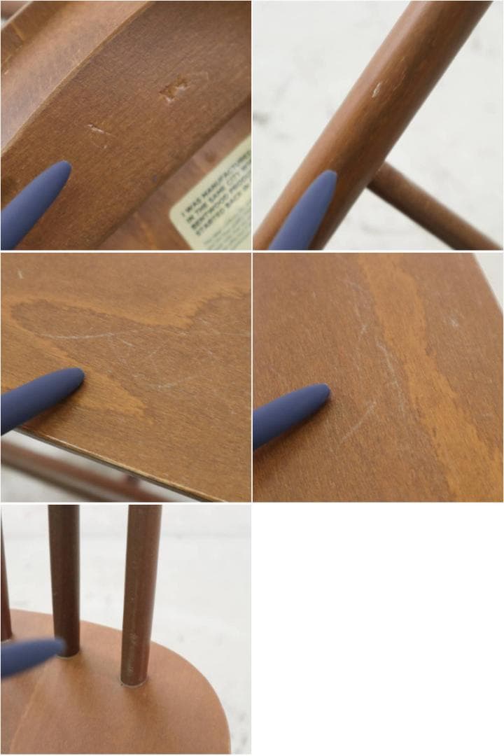 2脚まとめ買い メロメロぷりん様 チェコ製 TON イロニカ ダイニングチェア