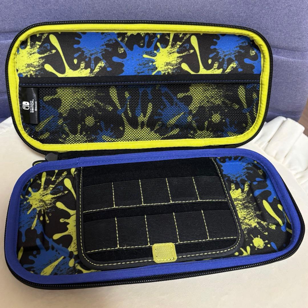 【4点セット】①Switch本体 ②ケース ③純正品プロコン ④ワイヤレスマイク