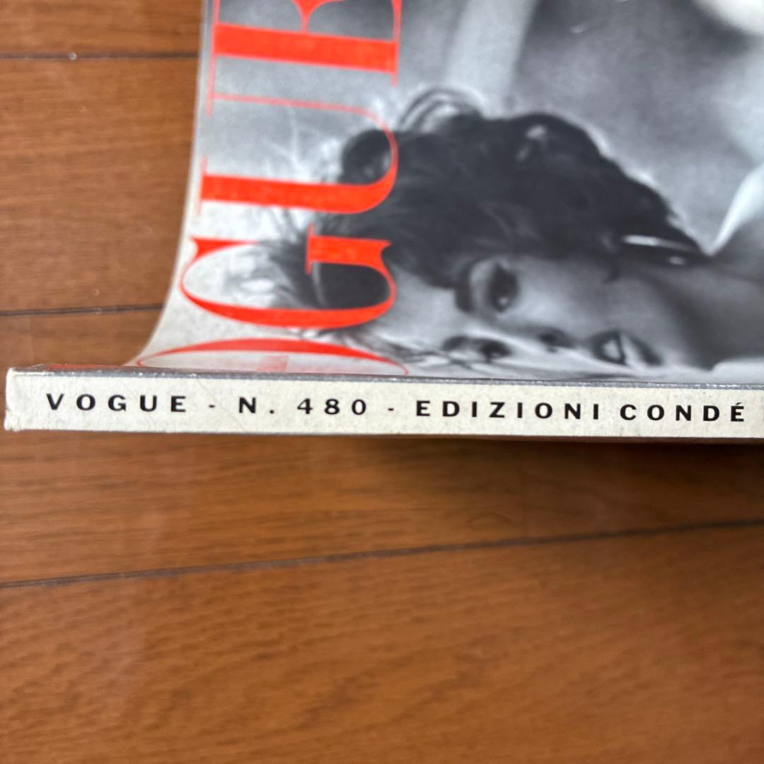 女性情報誌 VOGUE ITALIA 1990 n.480