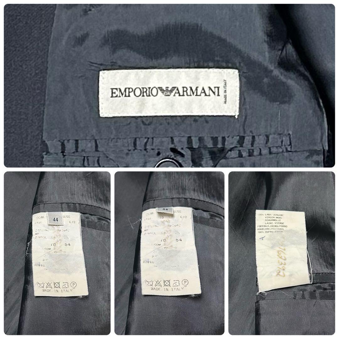EMPORIO ARMANI フライフロントジャケット スーツ セットアップ