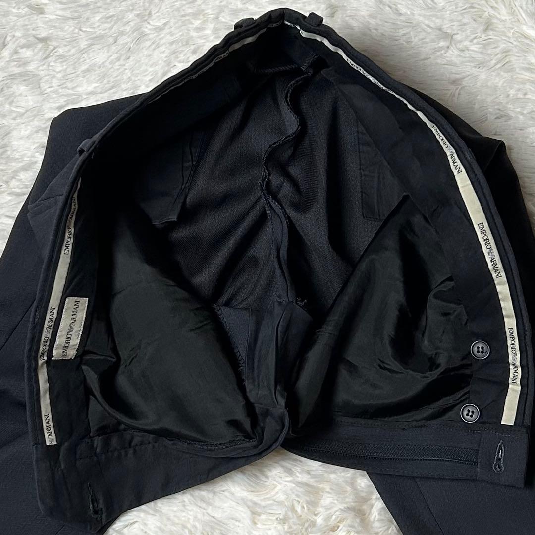 EMPORIO ARMANI フライフロントジャケット スーツ セットアップ