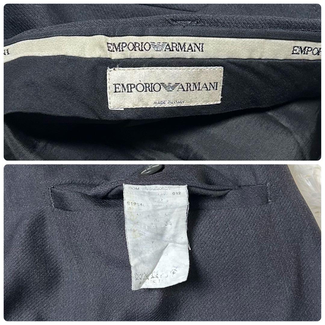 EMPORIO ARMANI フライフロントジャケット スーツ セットアップ