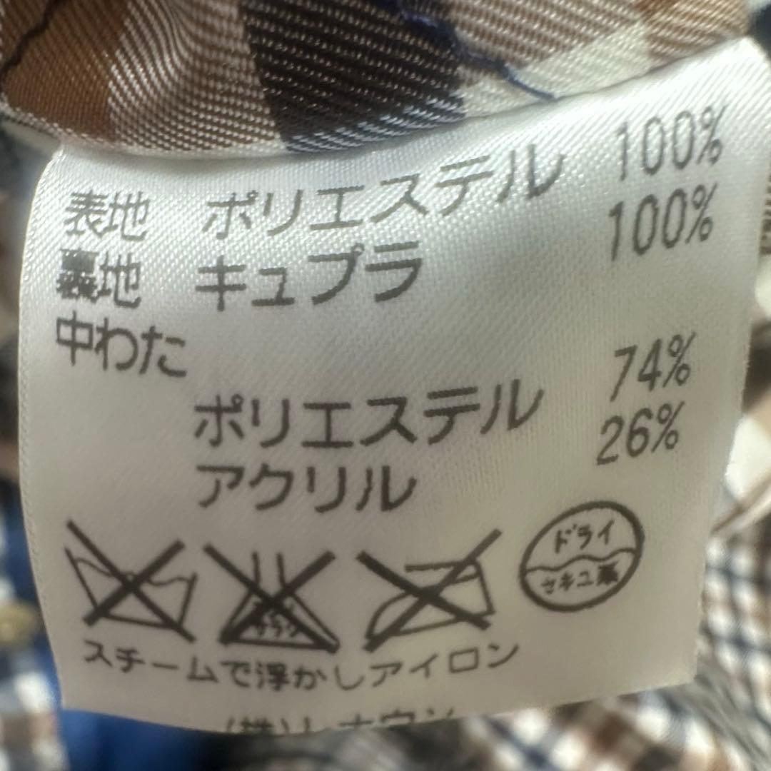 美品♡着丈106cm アクアスキュータム　トレンチコート　ベルト　ライナー　L