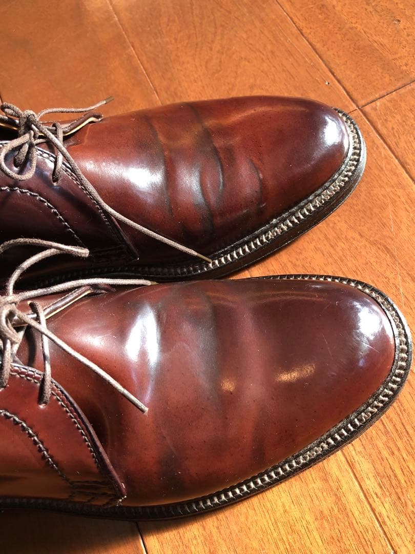 オールデン チャカブーツ 7 Cウィズ 1339 ALDEN バーガンディ