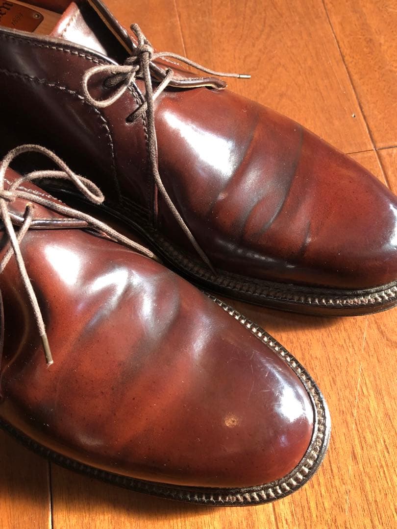 オールデン チャカブーツ 7 Cウィズ 1339 ALDEN バーガンディ