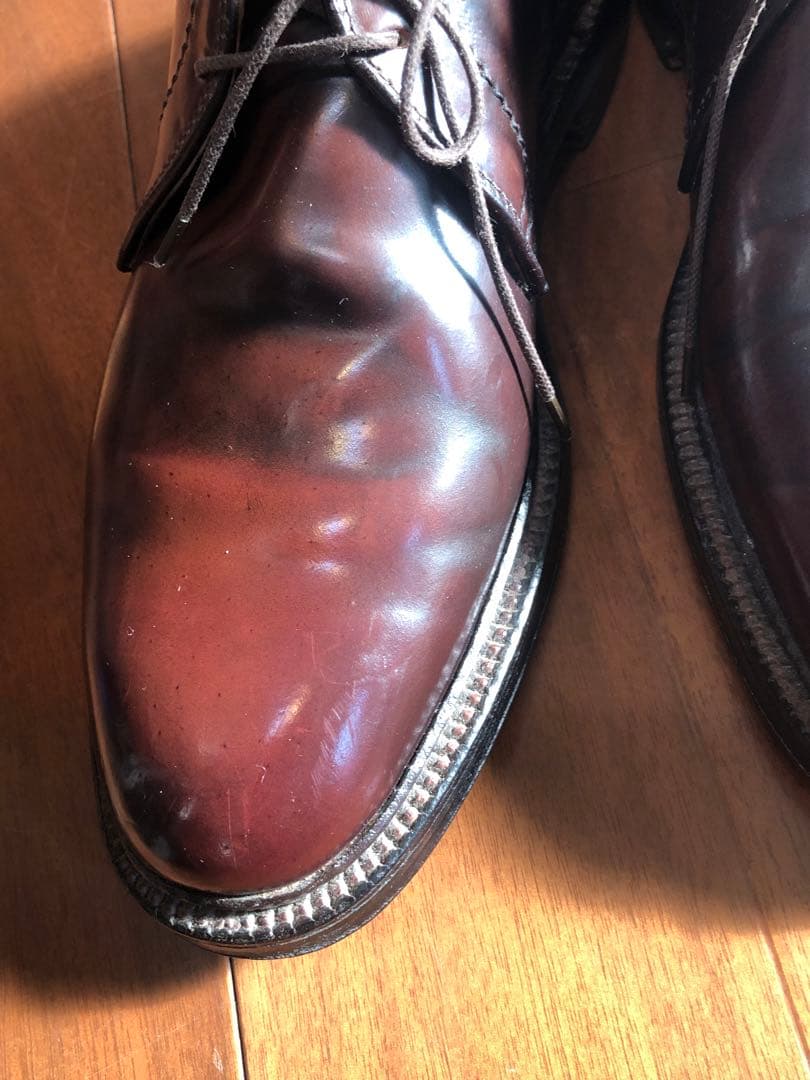 オールデン チャカブーツ 7 Cウィズ 1339 ALDEN バーガンディ