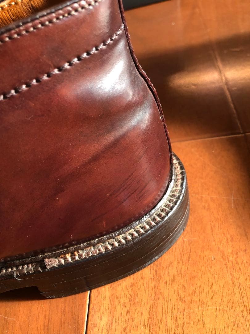 オールデン チャカブーツ 7 Cウィズ 1339 ALDEN バーガンディ