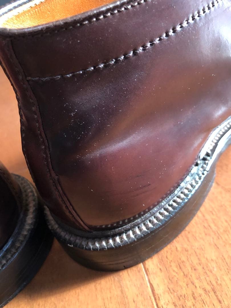 オールデン チャカブーツ 7 Cウィズ 1339 ALDEN バーガンディ