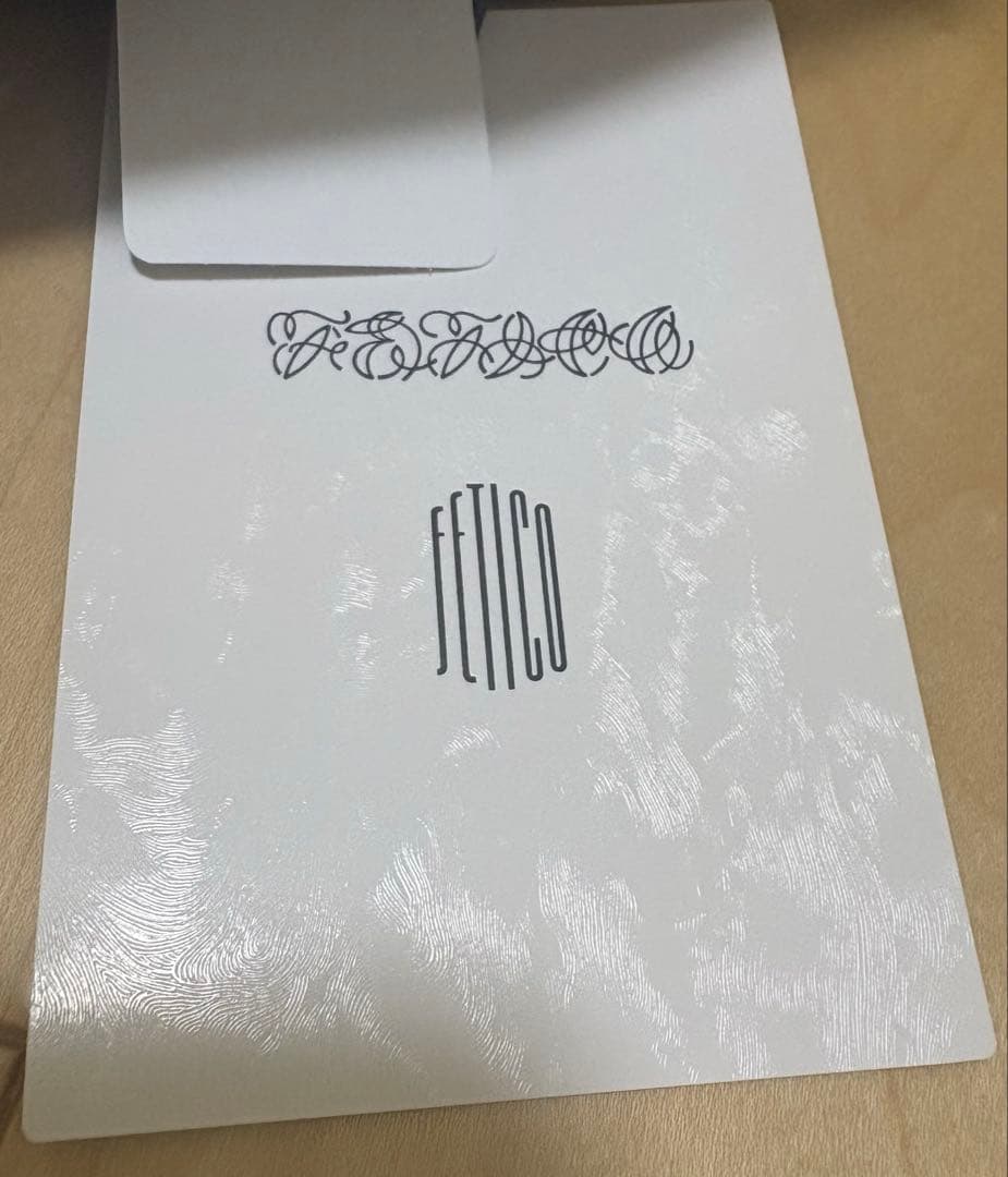 FETICO レースアップデニムブルゾン