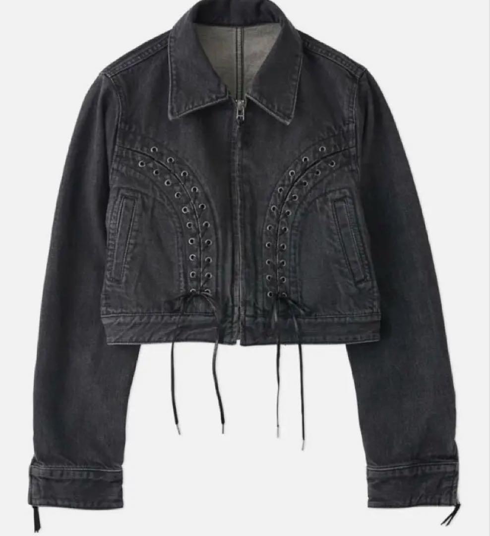 FETICO レースアップデニムブルゾン