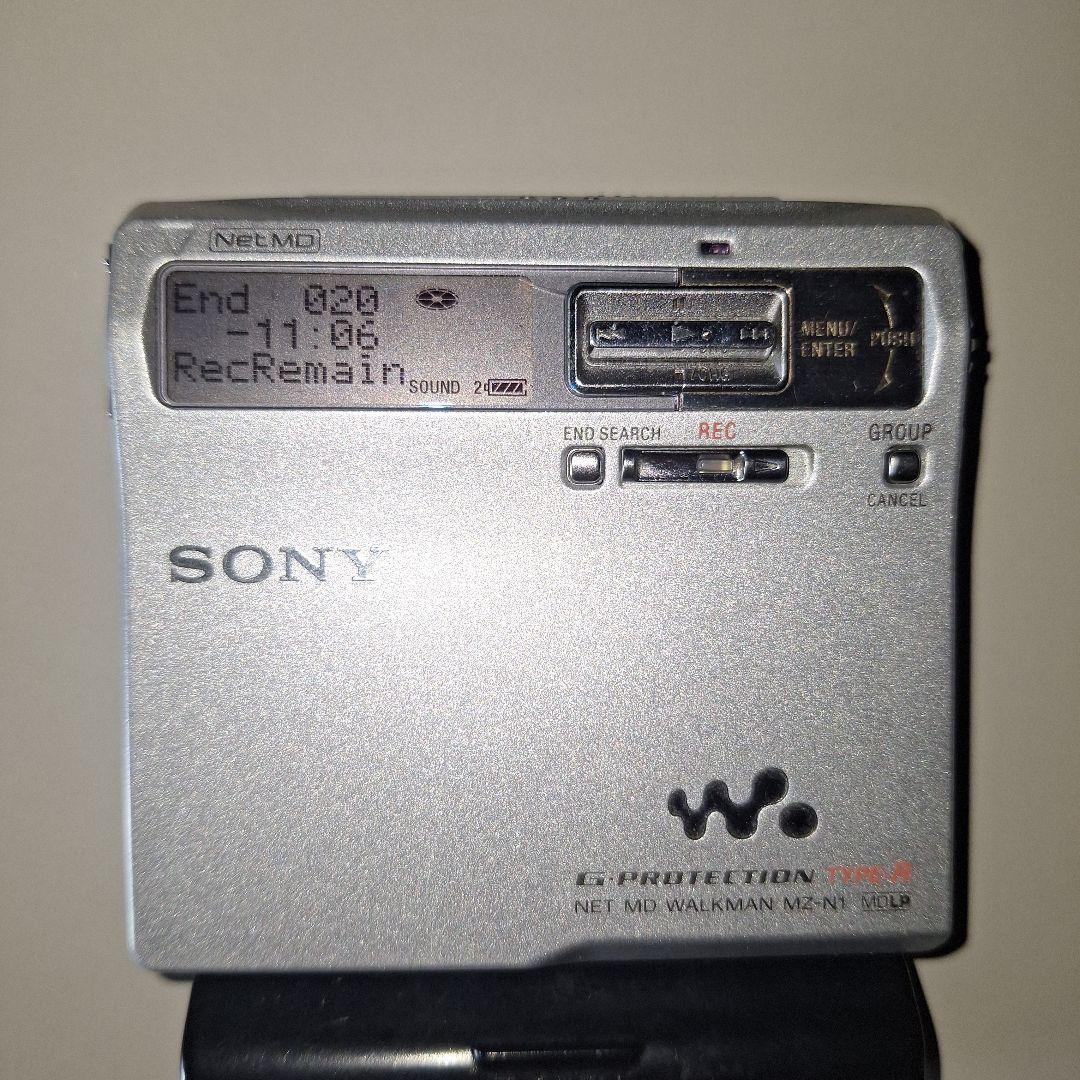 T*h様 現状可動品 SONY ポータブルMDプレーヤー MZ-N1 ソニー