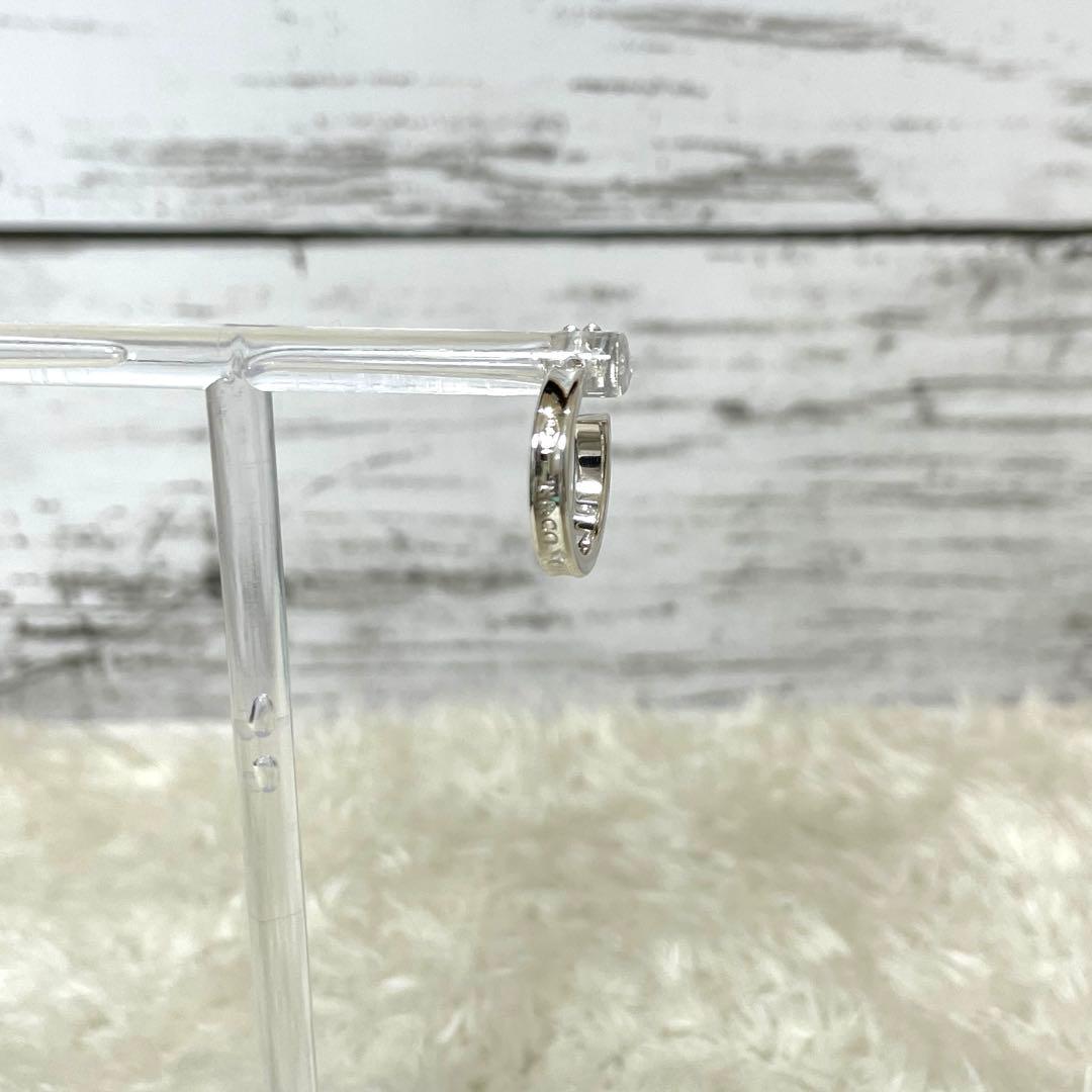 【極美品】ティファニー　ナローフープピアス　片耳　メンズ/レディース　925