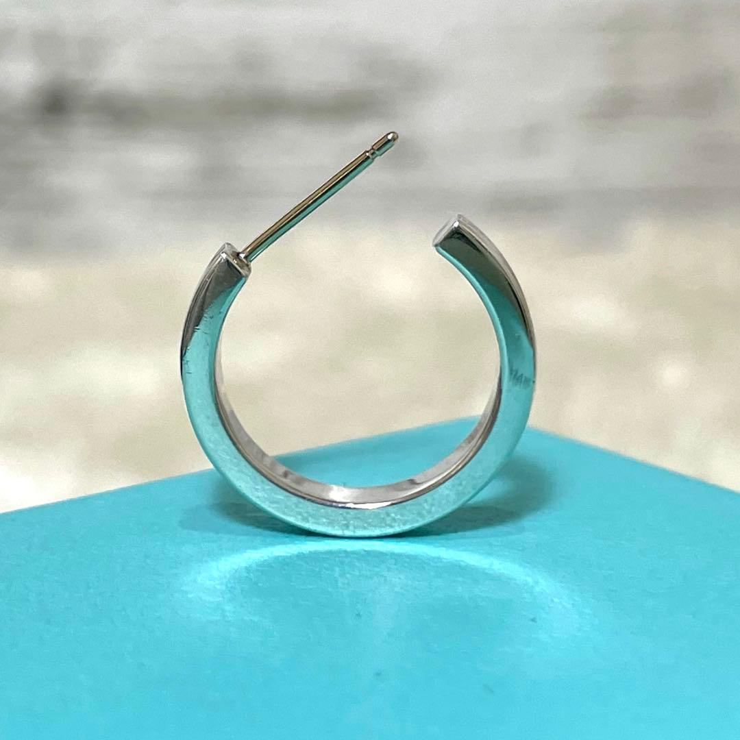 【極美品】ティファニー　ナローフープピアス　片耳　メンズ/レディース　925