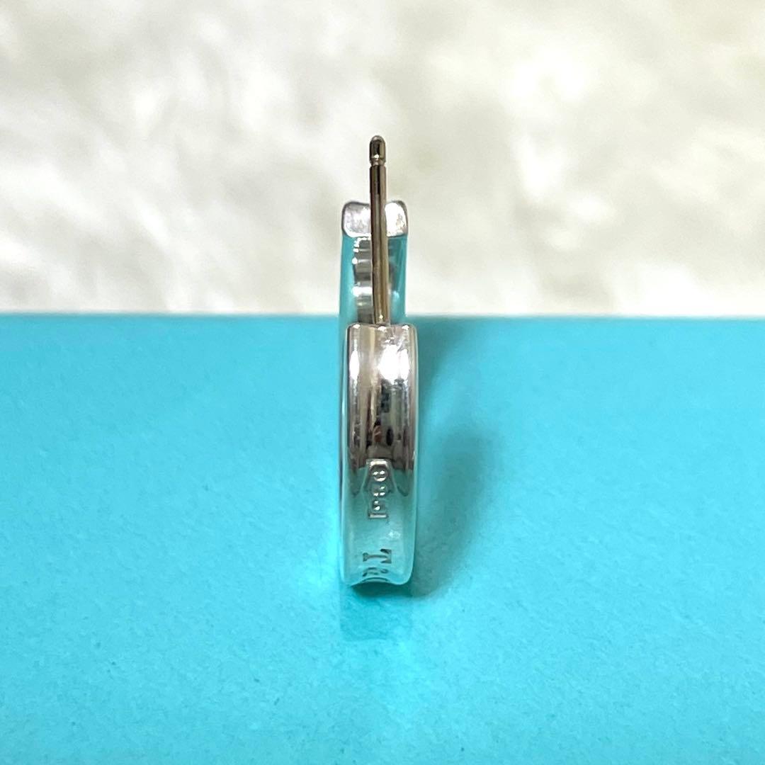 【極美品】ティファニー　ナローフープピアス　片耳　メンズ/レディース　925