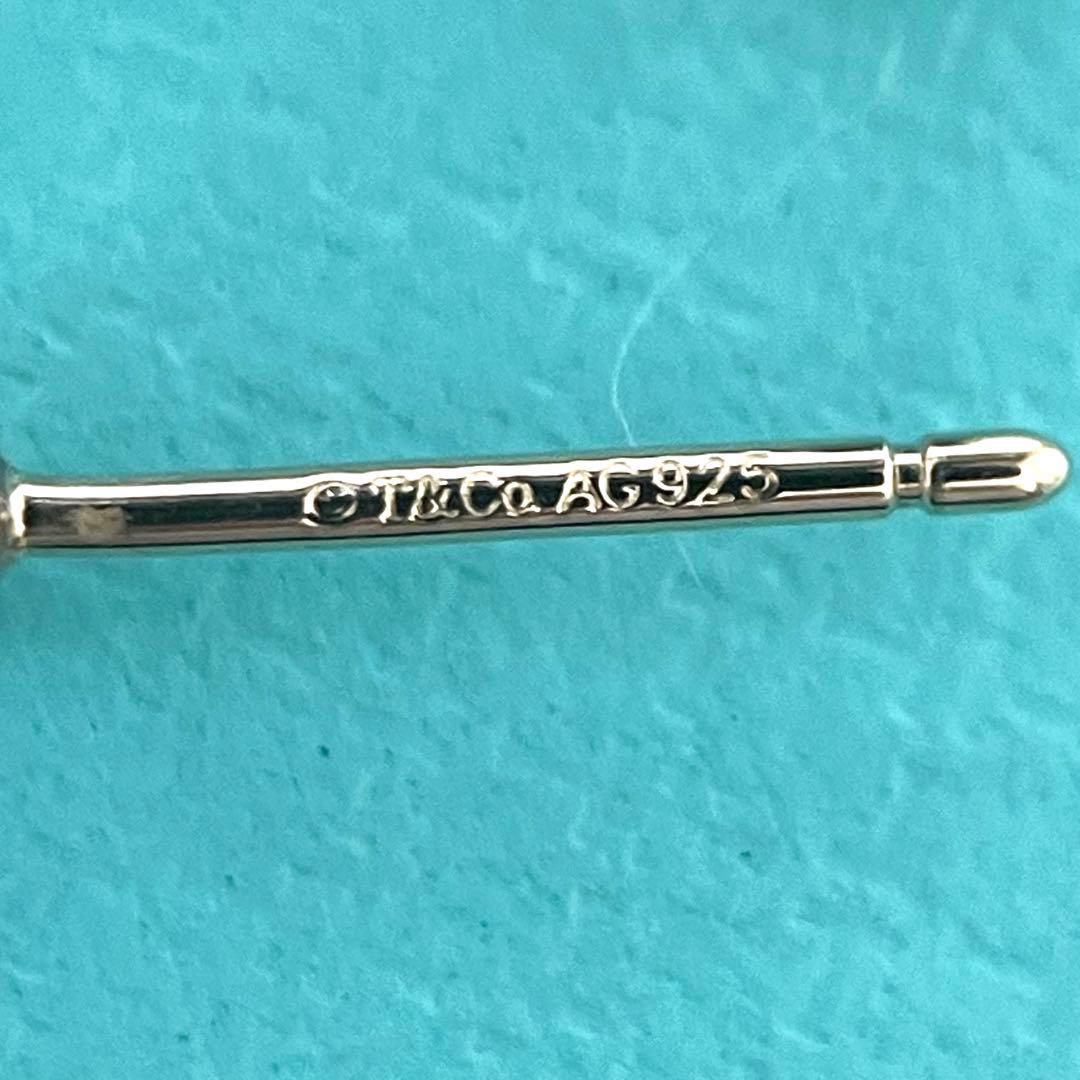 【極美品】ティファニー　ナローフープピアス　片耳　メンズ/レディース　925