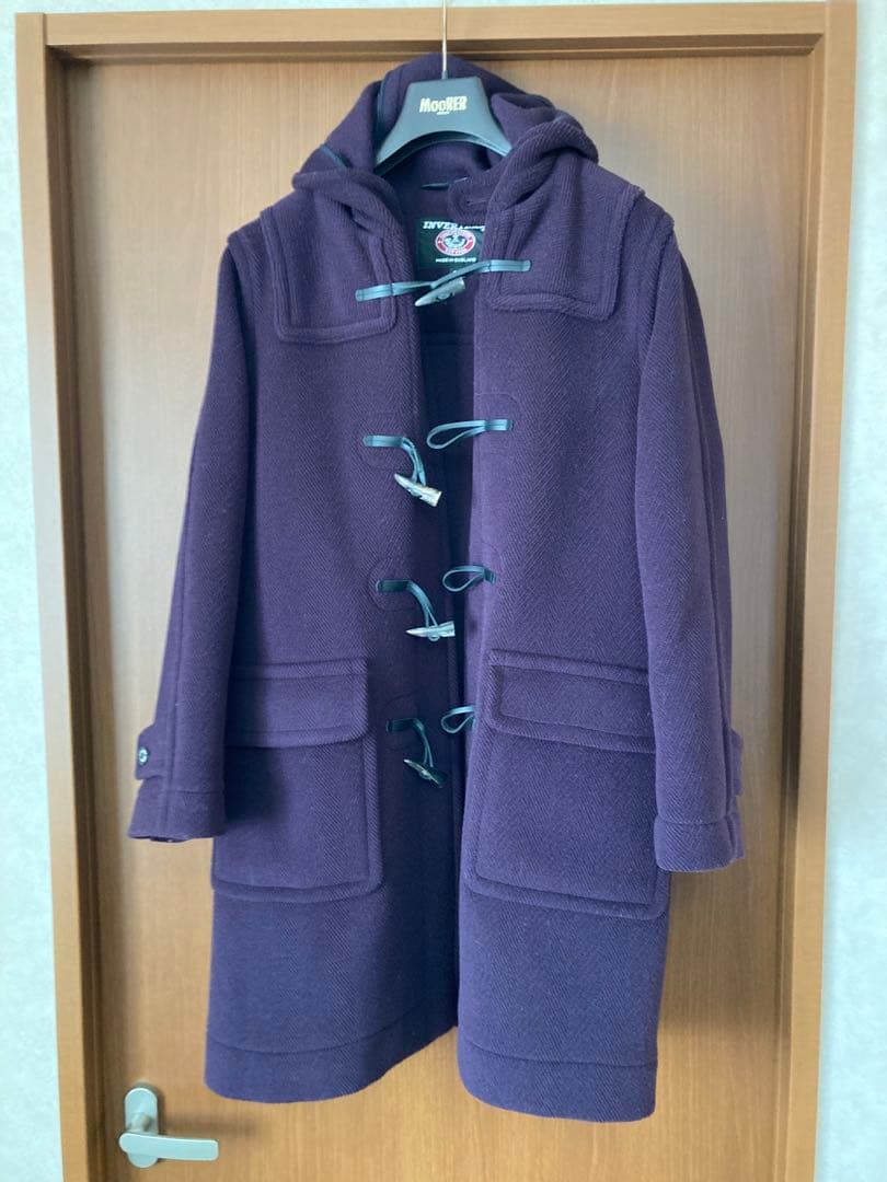 インバーティア ダッフルコート サイズ36 パープル