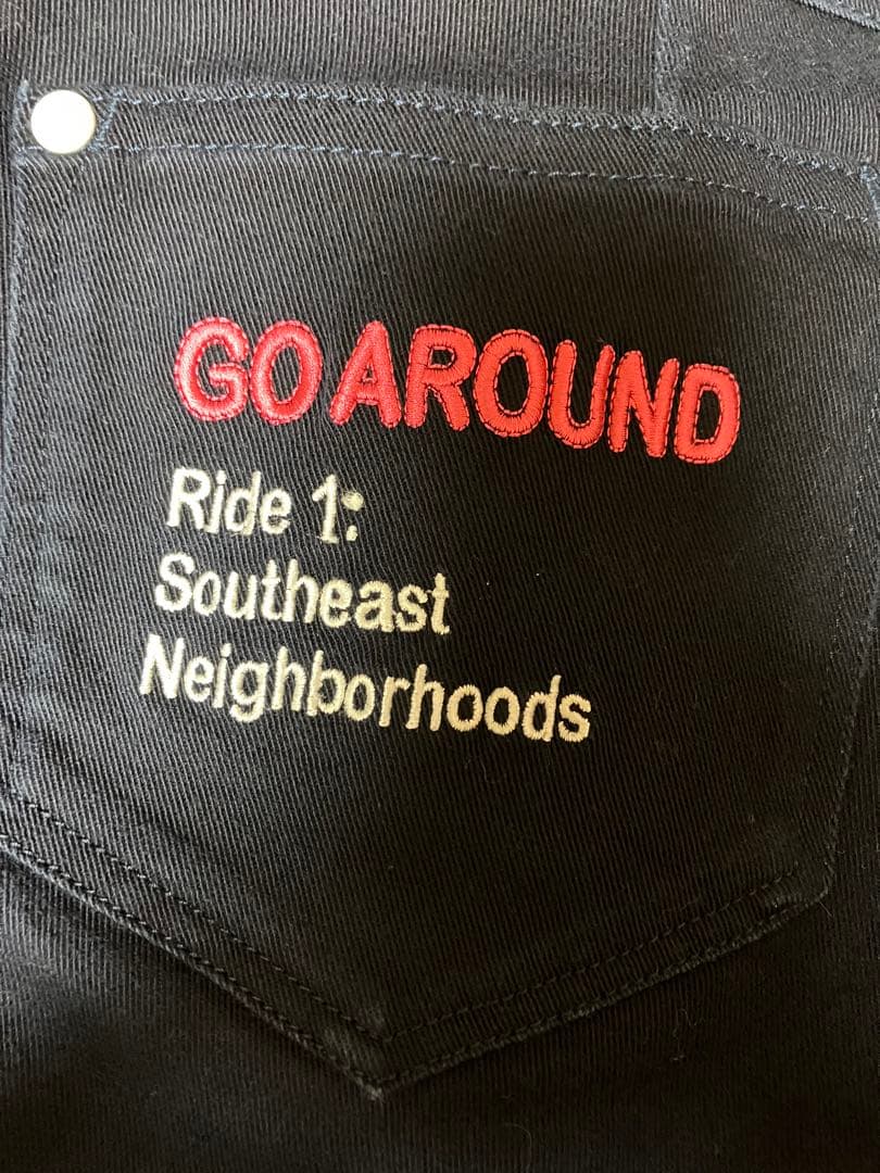 専用 未使用 マンシングウェア ゴルフ パンツ 11号 ネイビー ペンギン刺繍