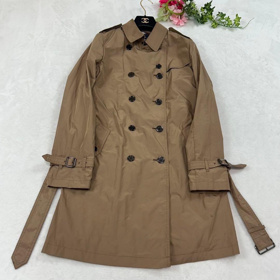 J50 M バーバリーロンドン トレンチコート ブラウン レディース