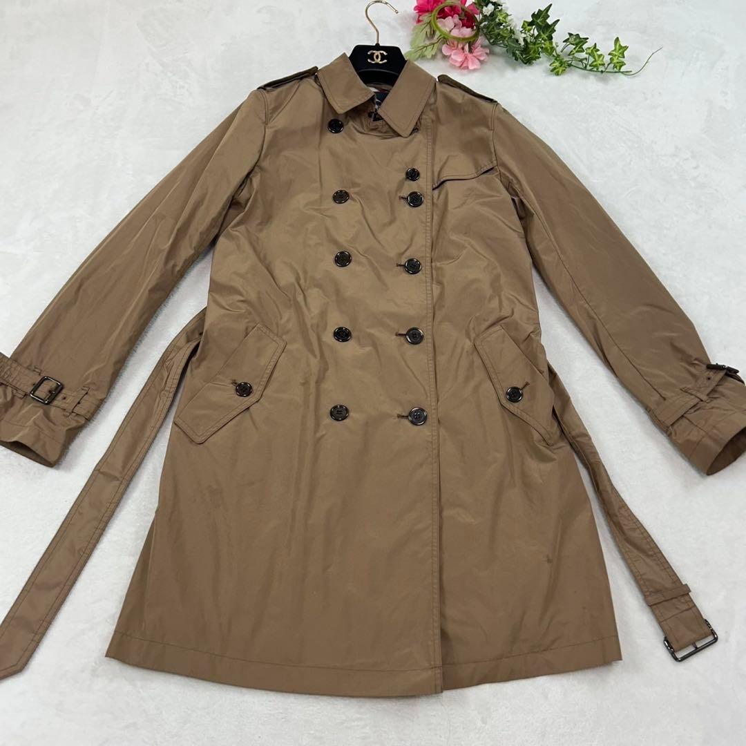 J50 M バーバリーロンドン トレンチコート ブラウン レディース