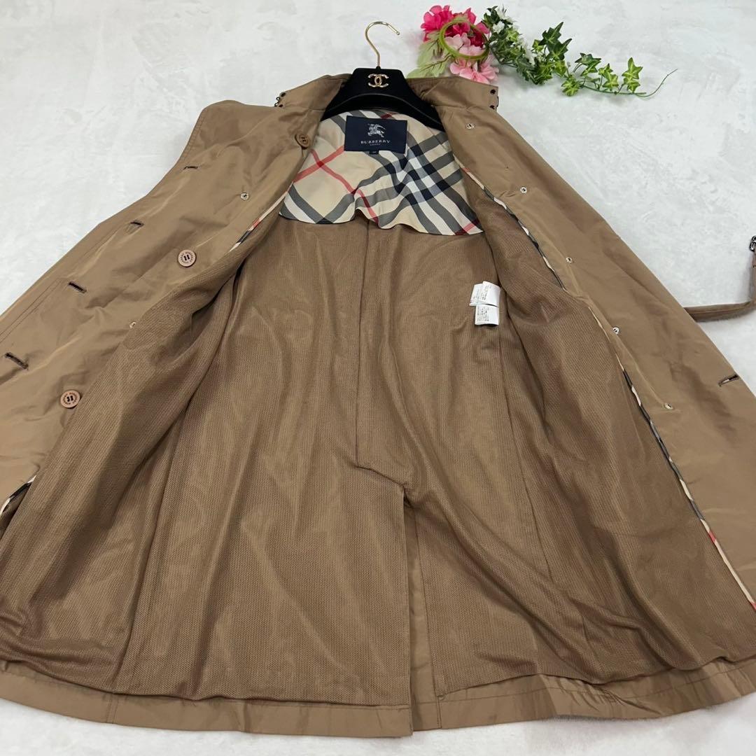J50 M バーバリーロンドン トレンチコート ブラウン レディース