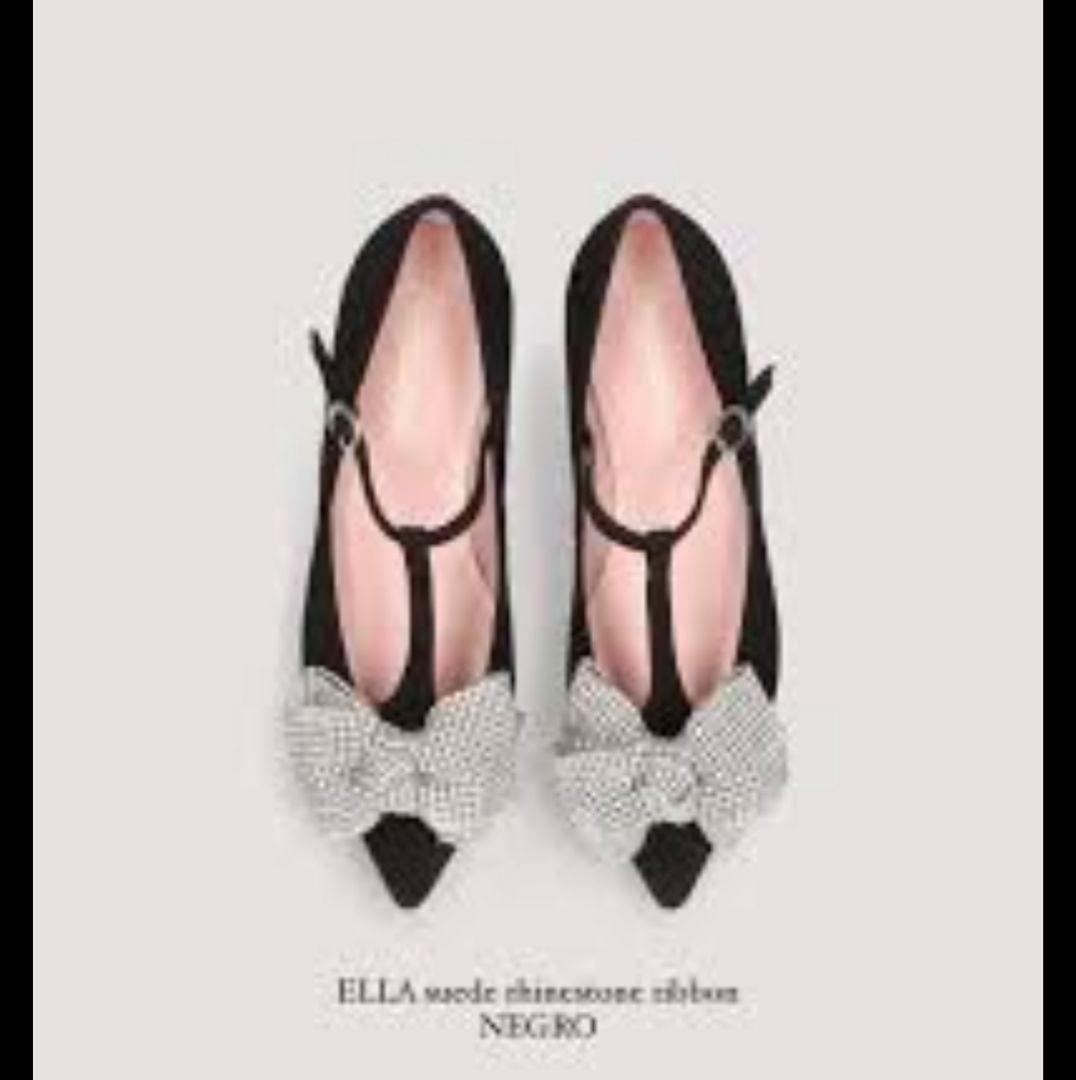 大特価！半額以下！希少！未使用に近い！プリティバレリーナ リボン パンプス