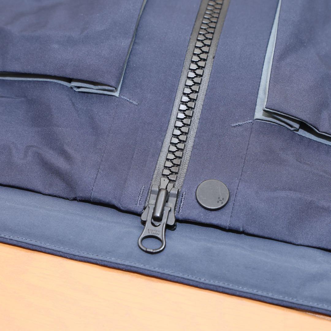 【最終値下げ】ホグロフス ヴァッシ ゴアテックス ジャケット ネイビー/ Ｌ