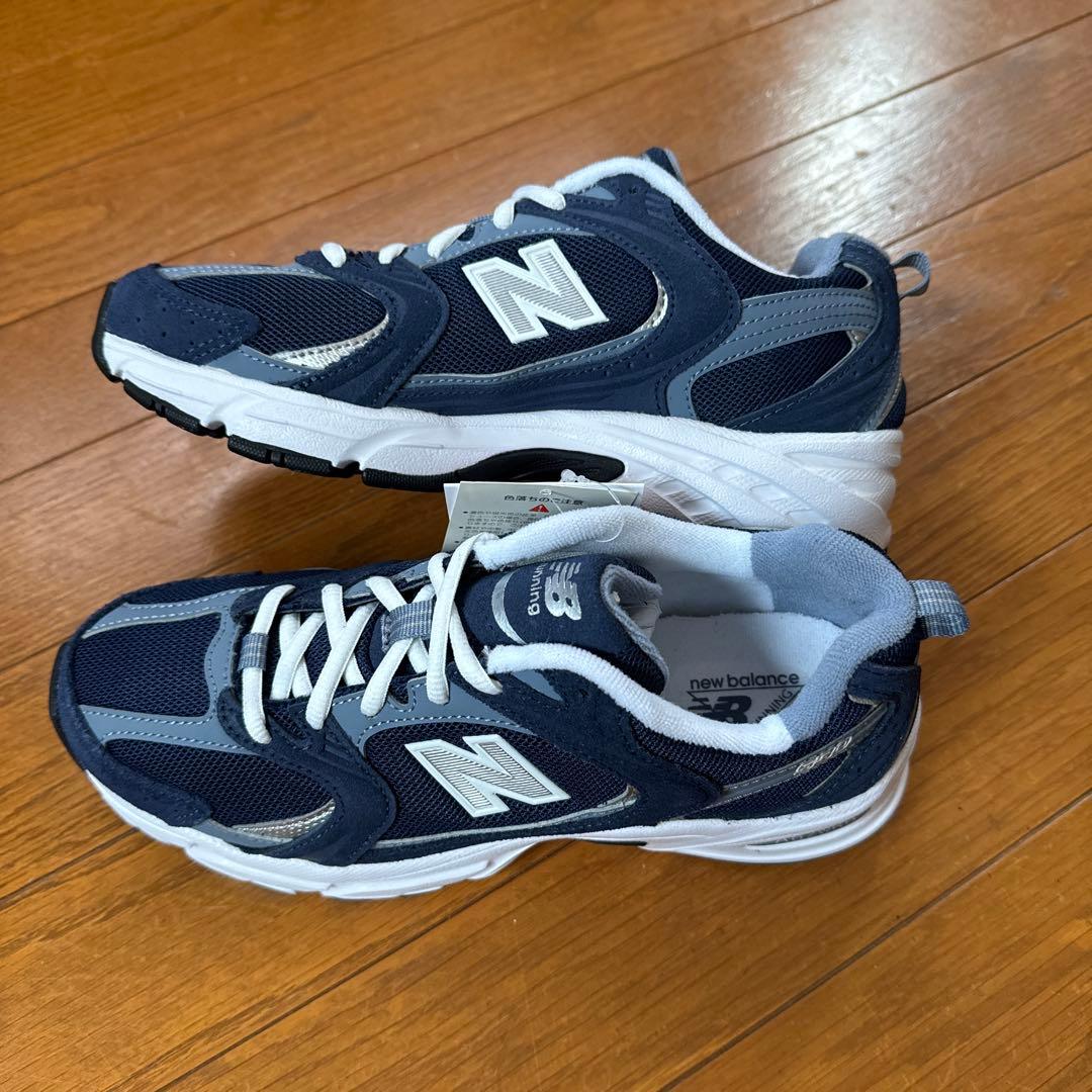 未使用 New Balance MR530CA ネイビー グレー スニーカー
