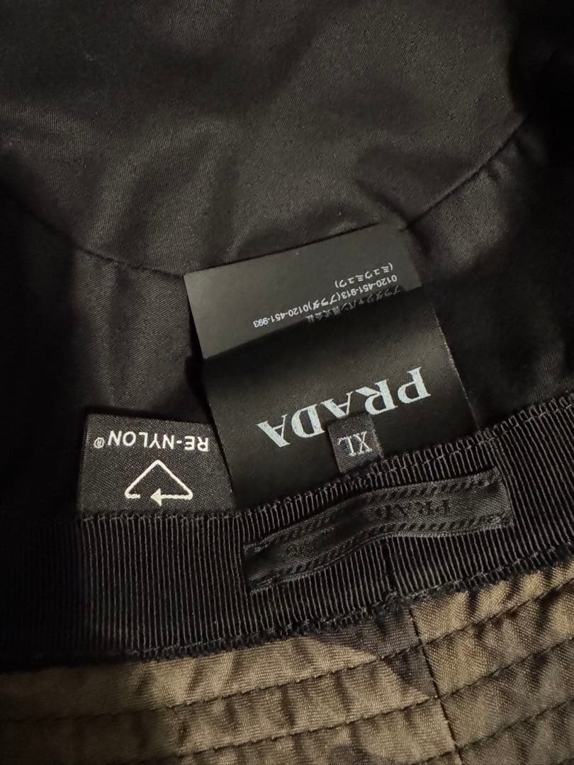 PRADA カモフラージュ バケットハット XL