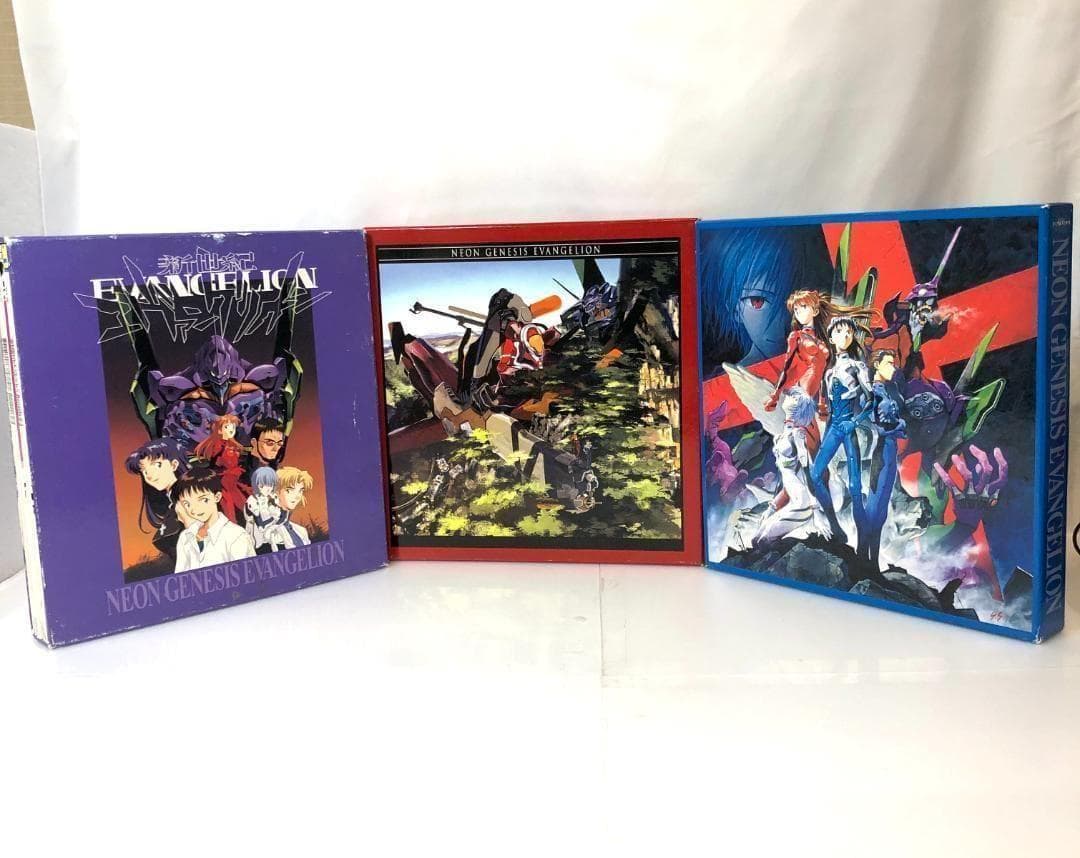 LD,新世紀エヴァンゲリオン 3LD-BOX 、14巻レーザーディスク　限定版
