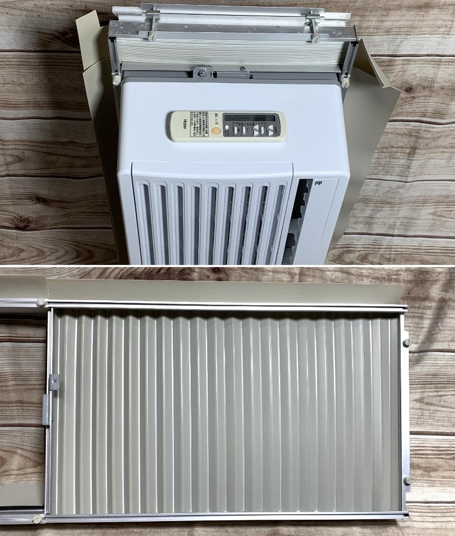 Haier 4.5～7畳 100V 冷房/除湿 窓用 JA-16V 全清掃済♪