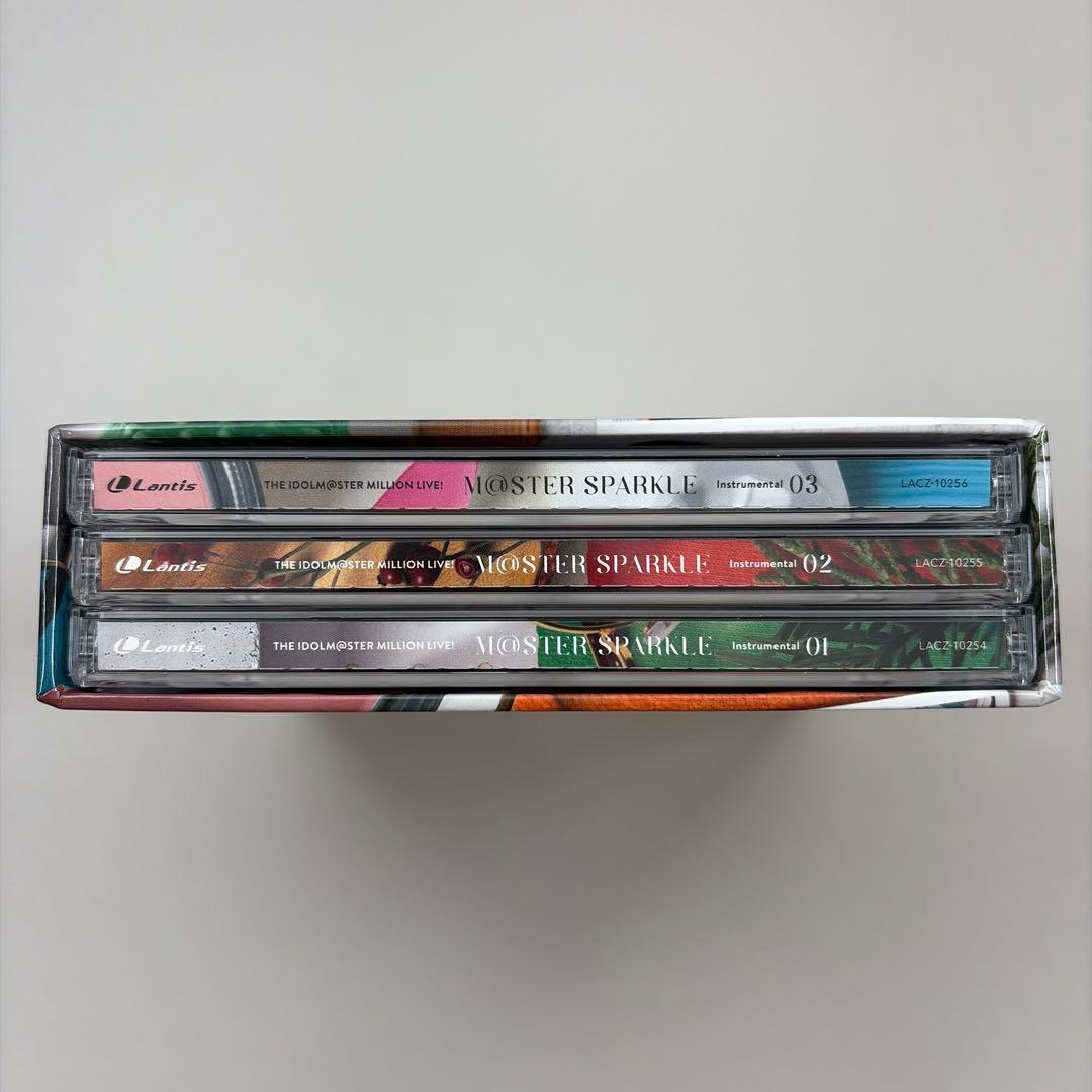 MILLION LIVE! M@STER SPARKLE インスト 3枚セット