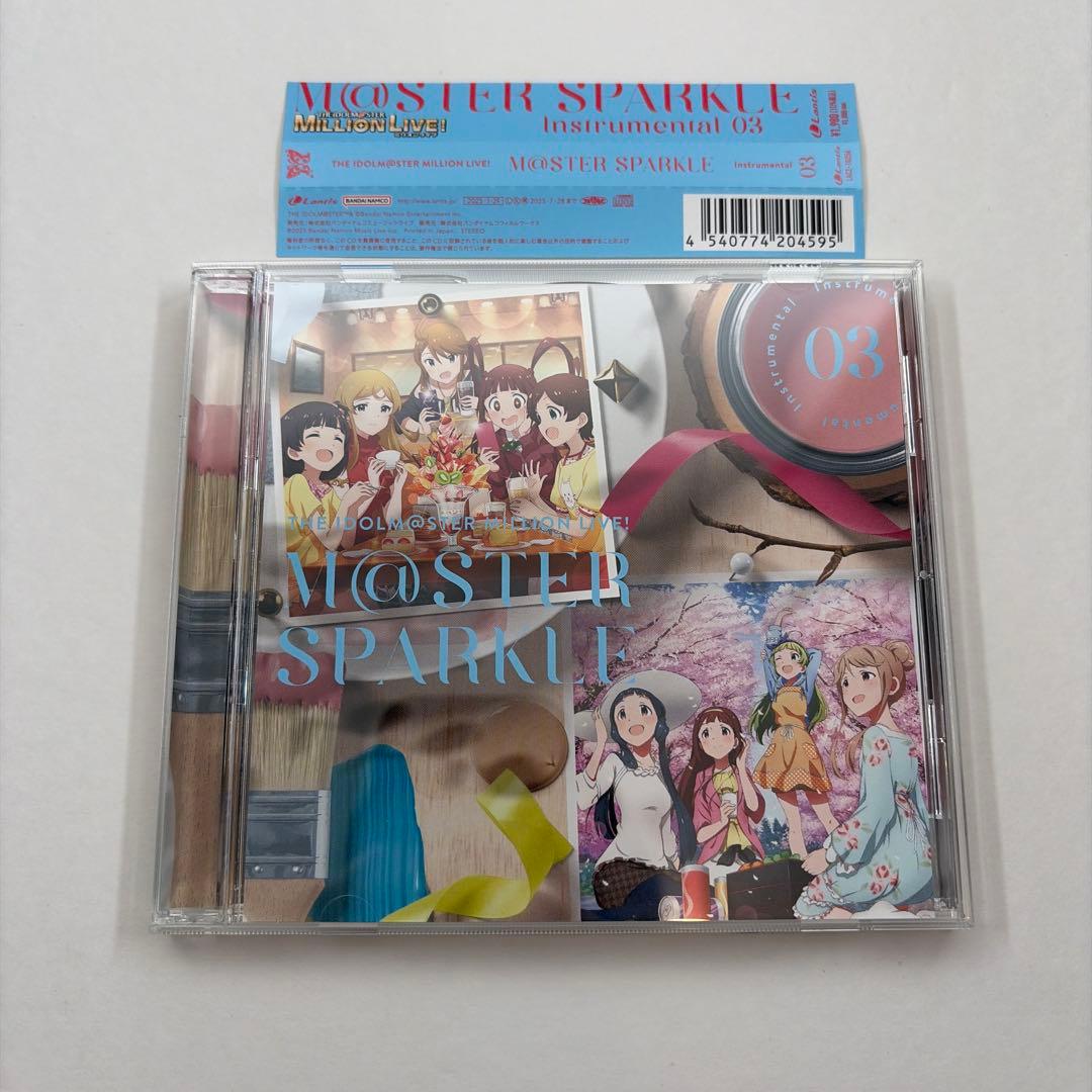 MILLION LIVE! M@STER SPARKLE インスト 3枚セット