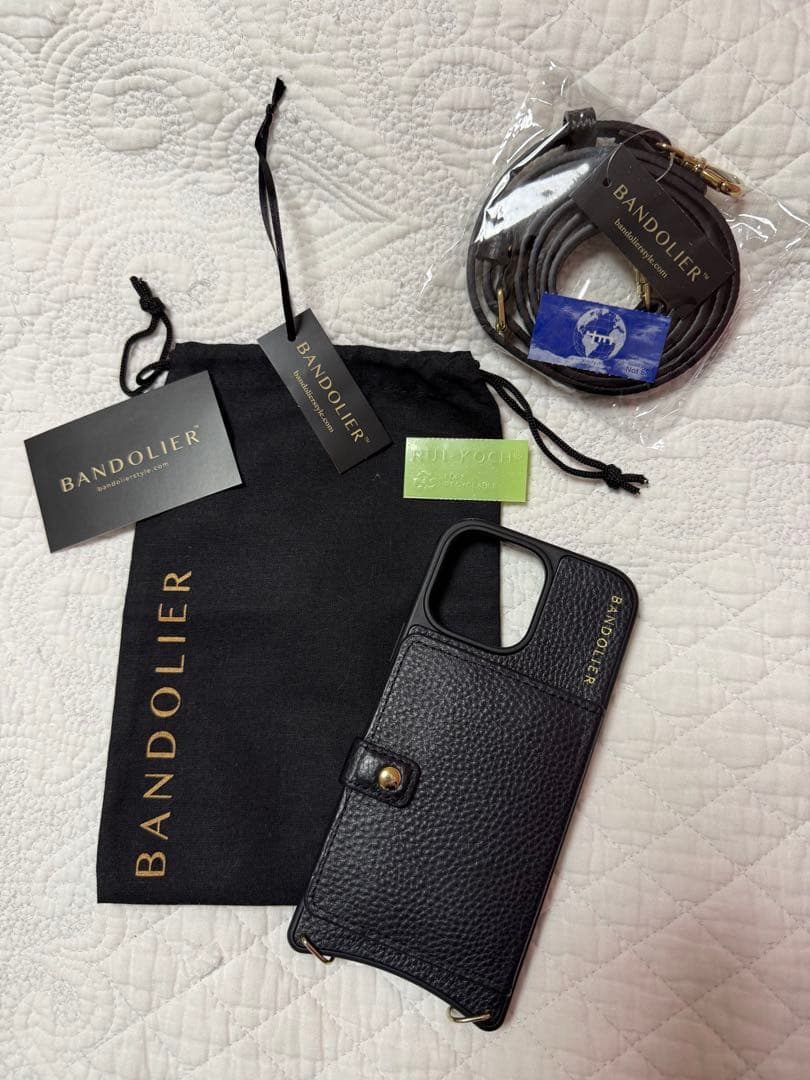 チ*太様 ★バンドリヤー★ BANDOLIER★ミラ マグセーフ ブラックゴール