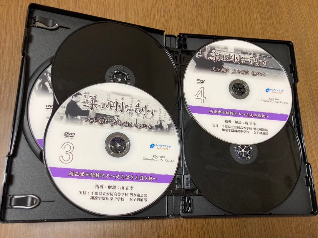 剣道練習法DVD 柔よく剛を制す DVD 2枚組