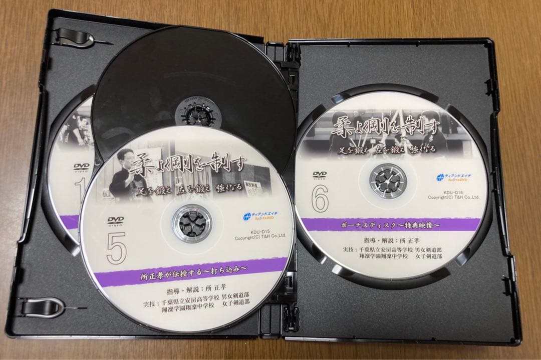 剣道練習法DVD 柔よく剛を制す DVD 2枚組