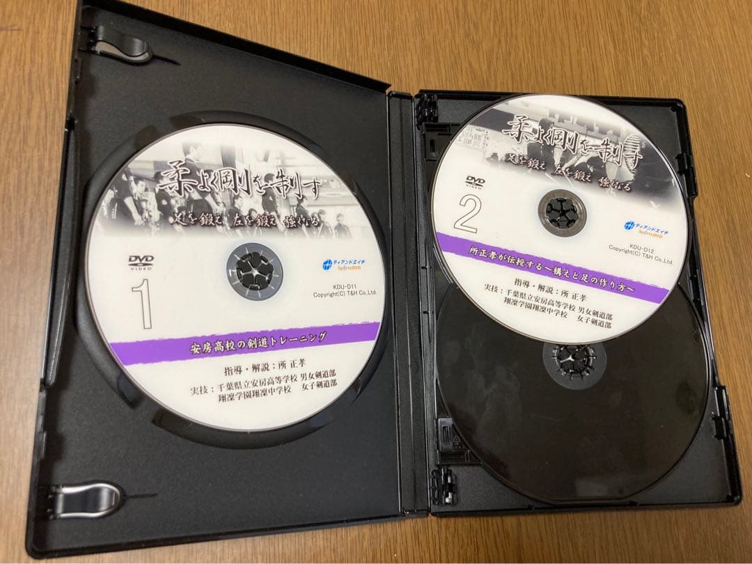 剣道練習法DVD 柔よく剛を制す DVD 2枚組