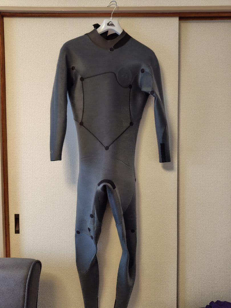 Quiksilver F-LITE フルスーツ ブラック/ブラックスキン　メンズ