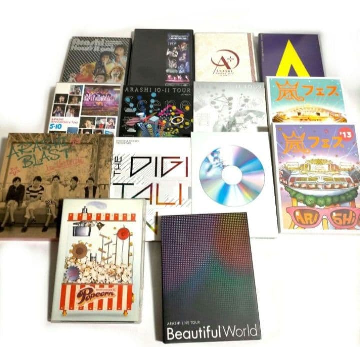 14枚セットまとめ売り 嵐 コンサート DVD Bluray ＋おまけ