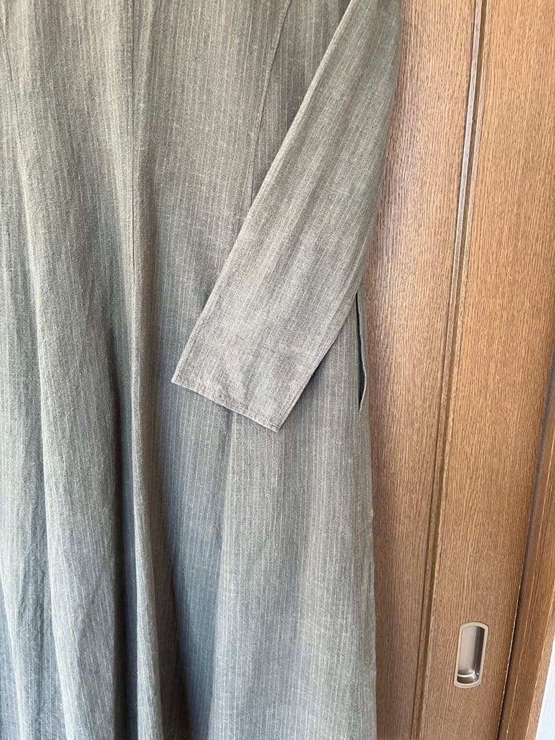 ヨーガンレール　綿ワンピース　羽織り