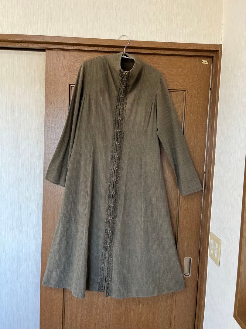 ヨーガンレール　綿ワンピース　羽織り